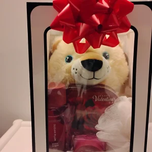 Stuffed Lion Toy Valentines Day Gift