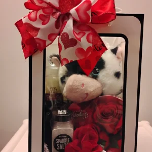 Cow Toy Gift Basket