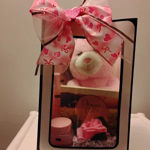 Valentines Day Bear Basket
