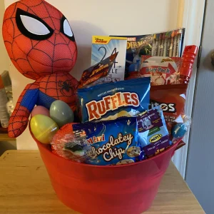 Spiderman Stuff Toy Gift Basket