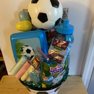 Football Toy Gift Basket